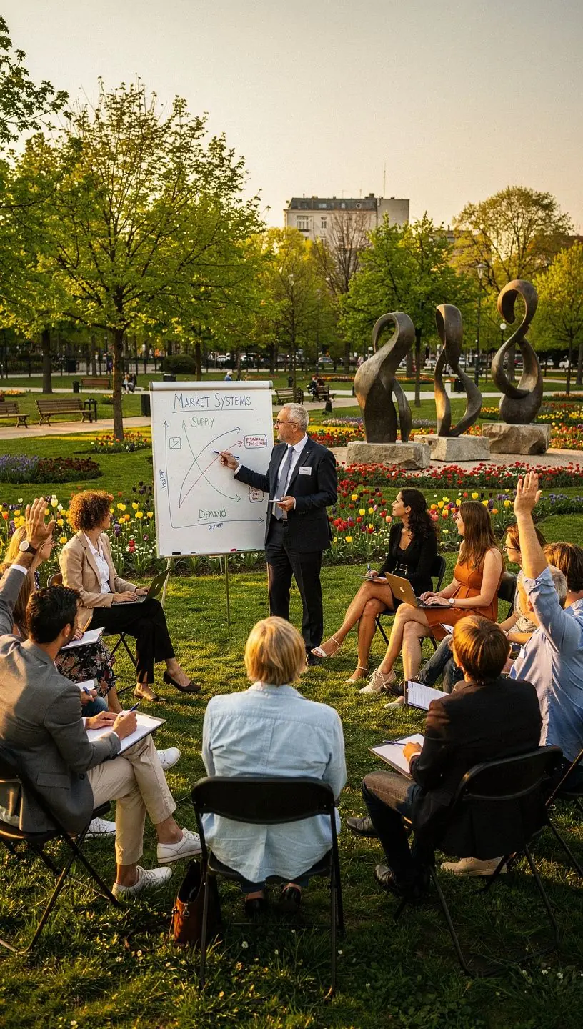 Grafikon, amely ábrázolja a kereslet és kínálat változásait a piacon.