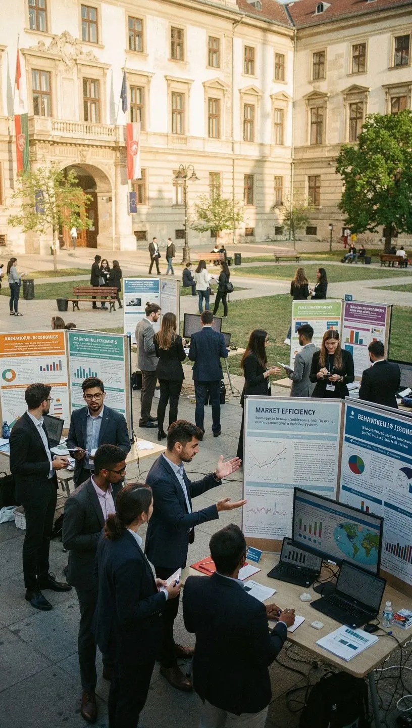 Makrogazdasági mutatók grafikonja, amely a gazdasági növekedést és inflációt ábrázolja.